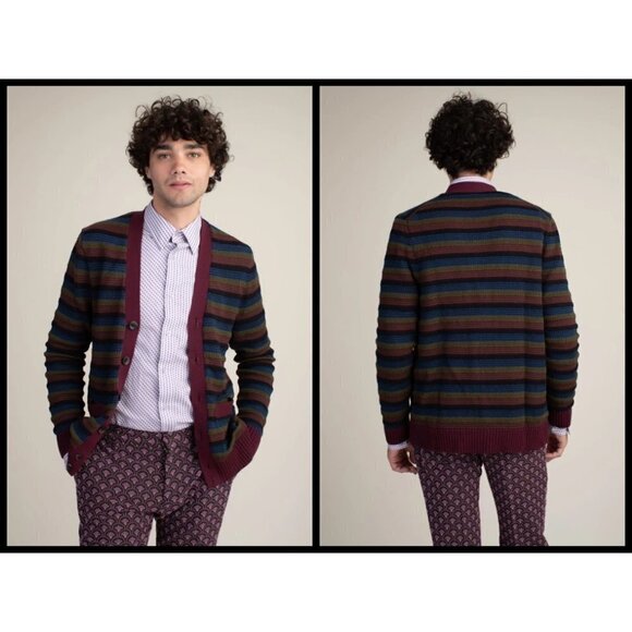 💕MR TURK💕 Opolo Cardigan ~ Grandpa Sweater - Picture 3 of 12
